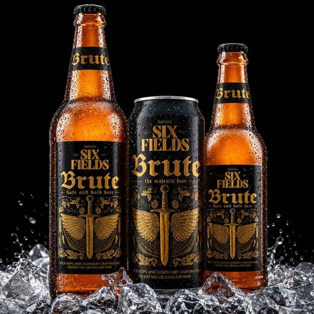 Six Fields Brute Beer for the Fearless
