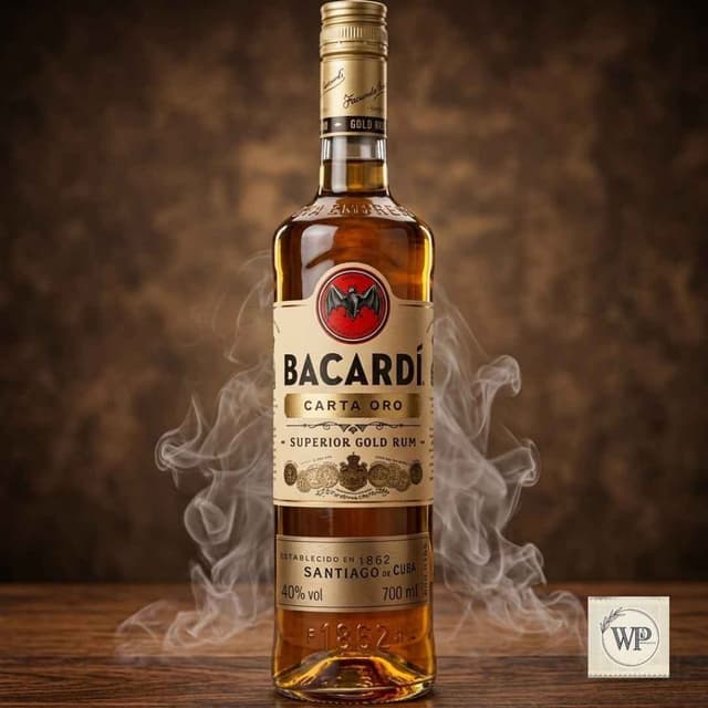 Bacardi Carta Oro Superior Gold Rum (375ml)