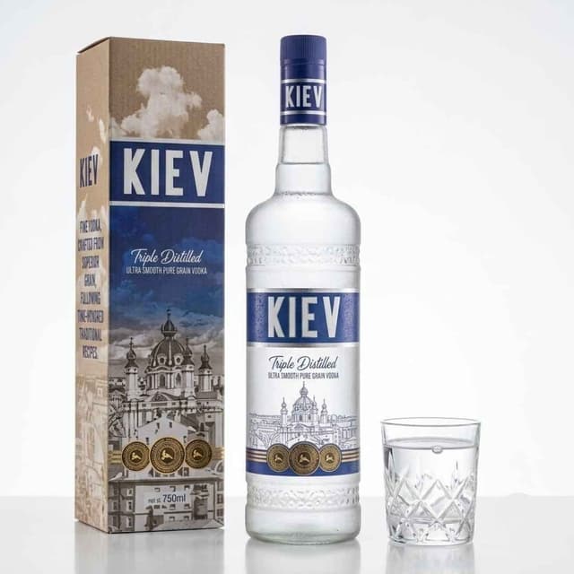 Kiev Triple Distilled Finest Pure Grain Vodka