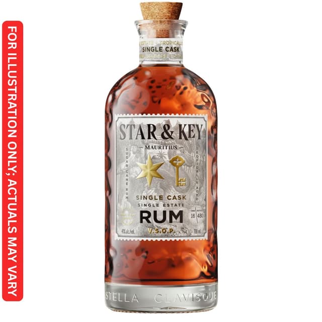 Star & Key Single Cask Single Estate Rum V.S.O.P