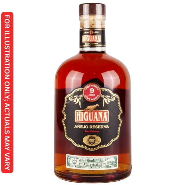 Higuana 9 Years Reserve Cuban Rum