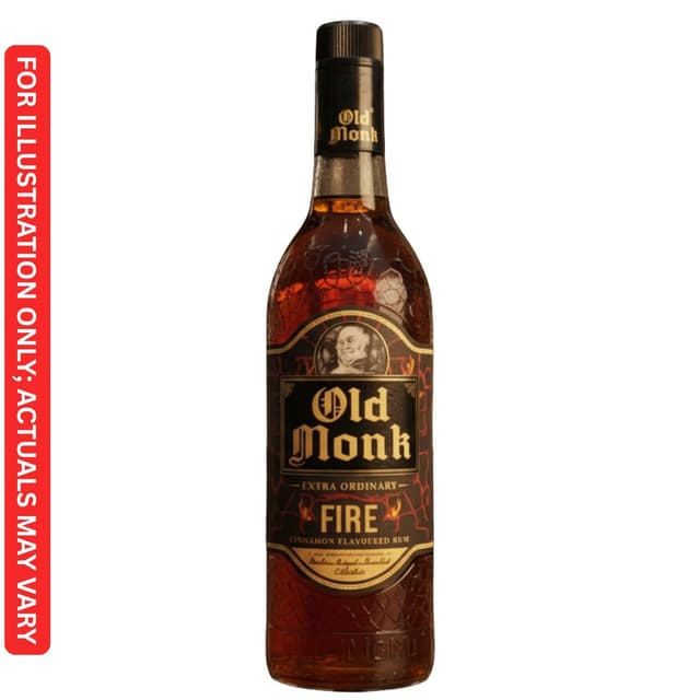 Old Monk Fire Cinnamon Flavoured Rum