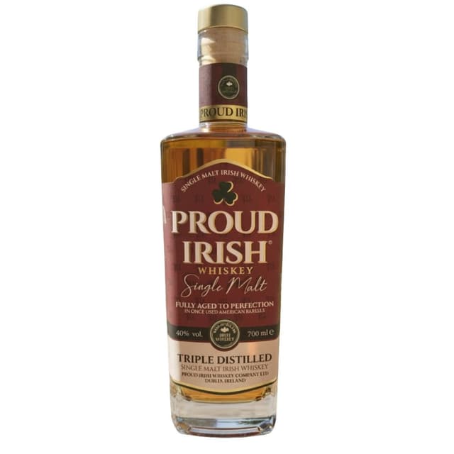 Proud Irish Aged Single Malt Irish Whiskey