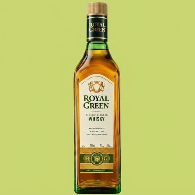 Royal Green Premium Blended Whisky