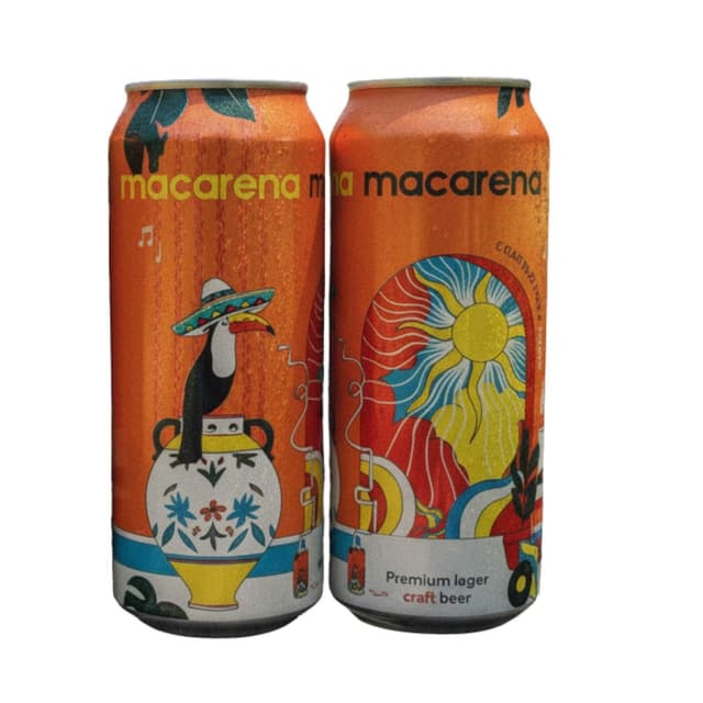 Macarena Premium Lager Craft Beer