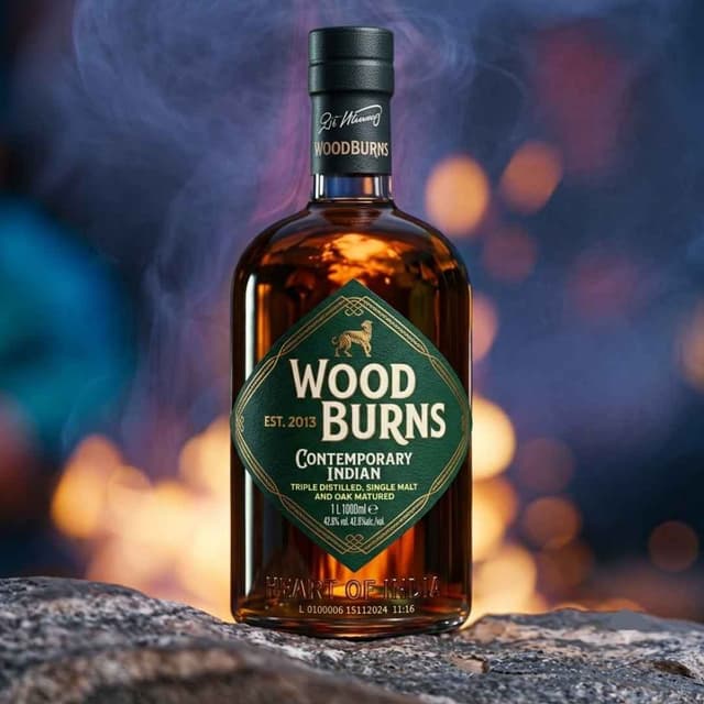 Woodburns Contemporary Indian Whisky (180ml)