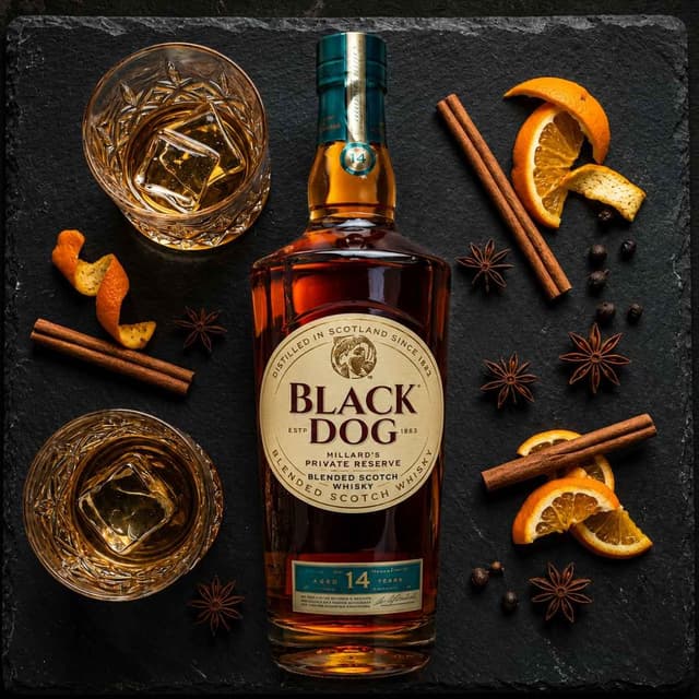 Black Dog Millard's Private Reserve 14 Year Old Blended Scotch Whisky