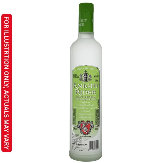 Knight Rider Classic Green Apple Vodka