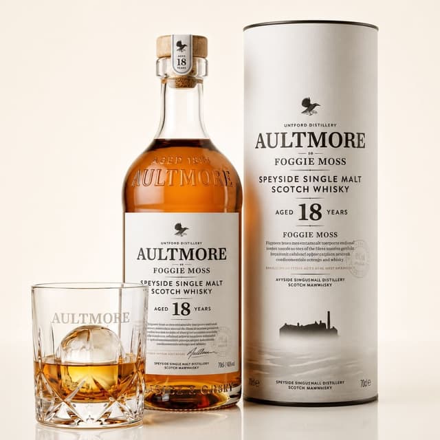 Aultmore 18 Year Old Speyside Single Malt Scotch Whisky
