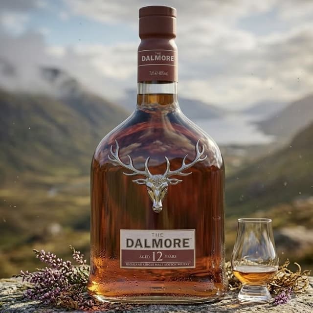 The Dalmore 12 Year Old Highland Single Malt Scotch Whisky