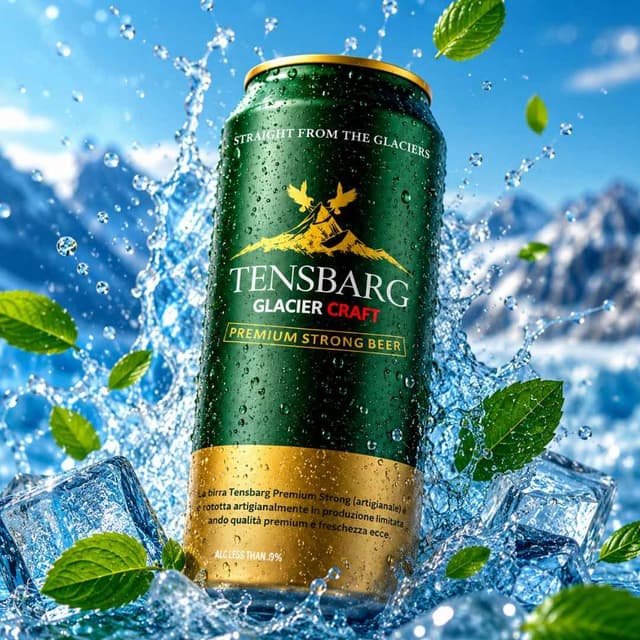 Tensbarg Glacier Craft Premium Strong Beer