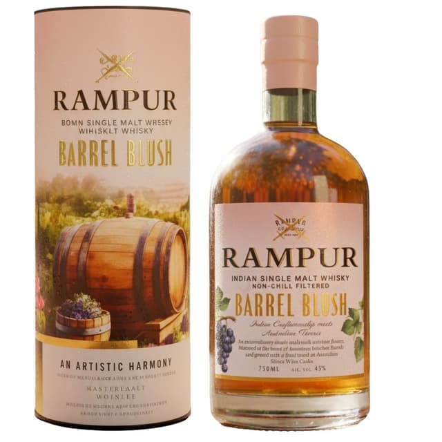 Rampur Barrel Blush Indian Single Malt Whisky