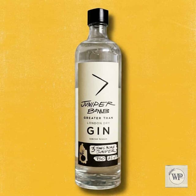 Juniper Bomb Greater Than London Dry Gin