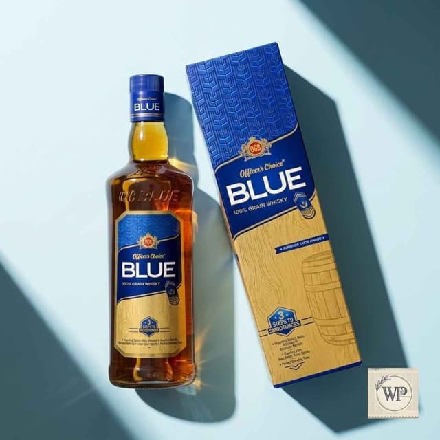 Officers Choice Blue Pure Grain Whisky (90ml)