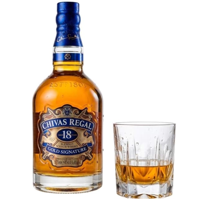 Chivas Regal 18 Year Old Gold Signature