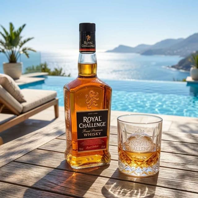 Royal Challenge Finest Premium Whisky (90ml)