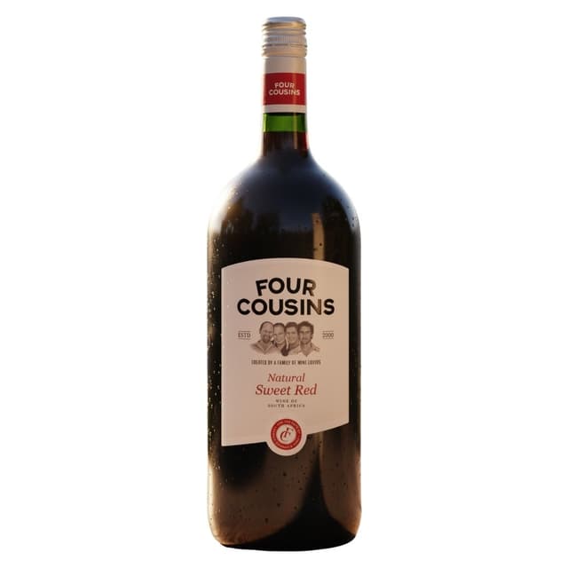 Four Cousins Natural Sweet Red Wine