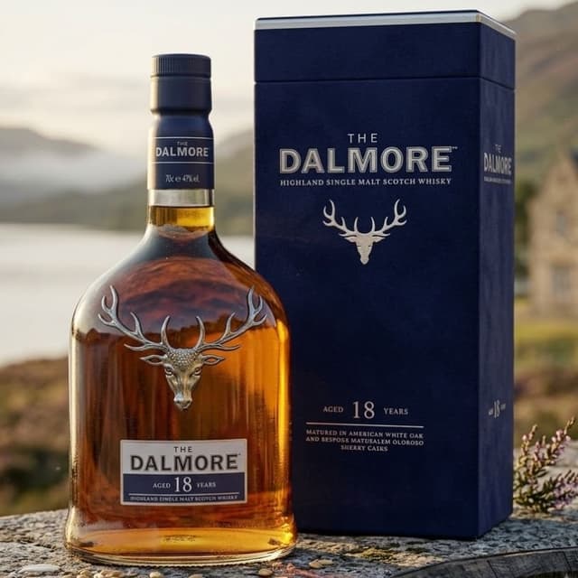The Dalmore 18 Year Old Highland Single Malt Scotch Whisky