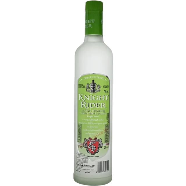 Knight Rider Green Apple Vodka
