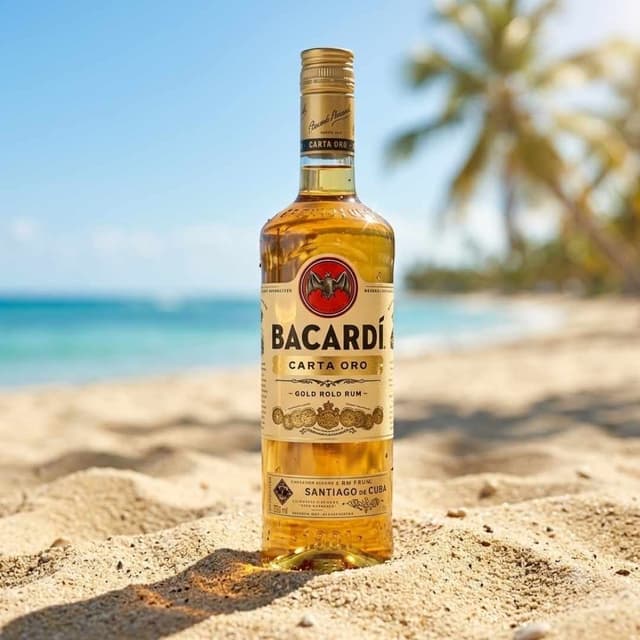Bacardi Carta Oro Superior Gold Rum (180ml)