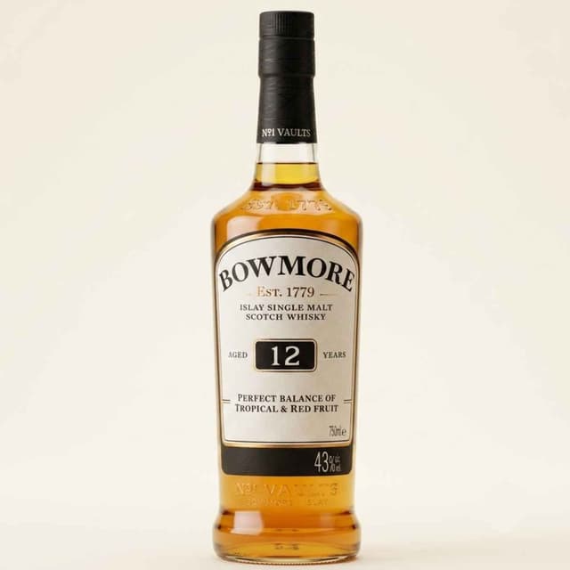 Bowmore 12 Year Old Single Malt Scotch Whisky