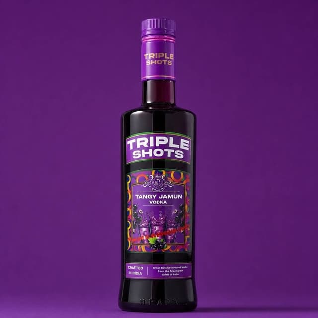 Triple Shots Tangy Jamun Flavoured Vodka