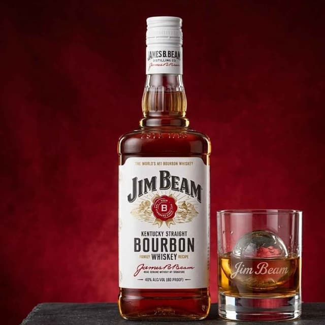 Jim Beam Kentucky Straight Bourbon White Label