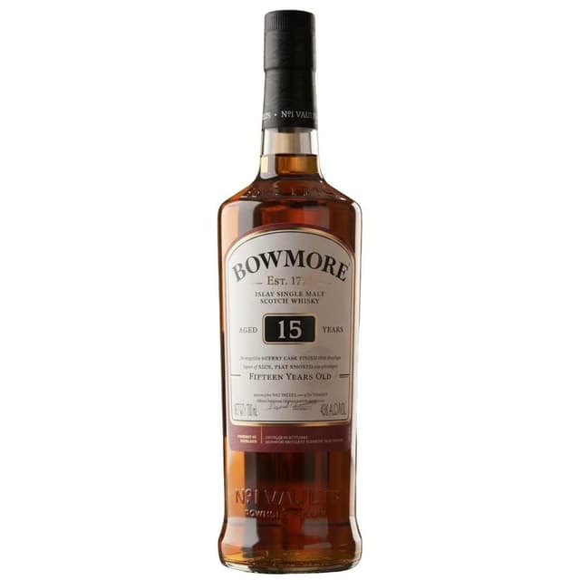 Bowmore 15 Year Old Whisky