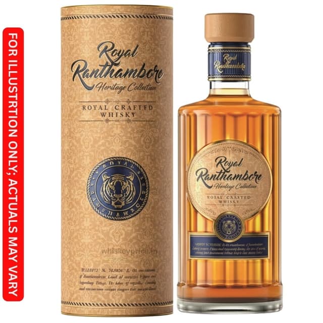 Royal Ranthambore Heritage Collection Whisky