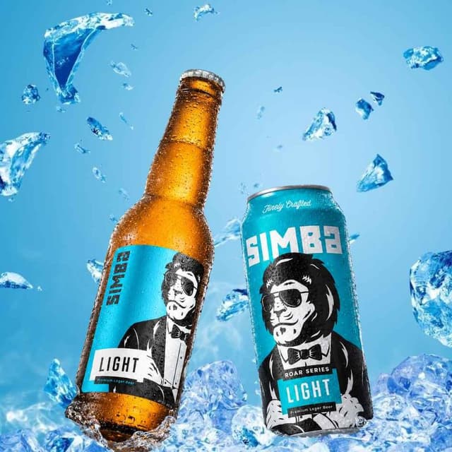 Simba Roar Light Lager Beer
