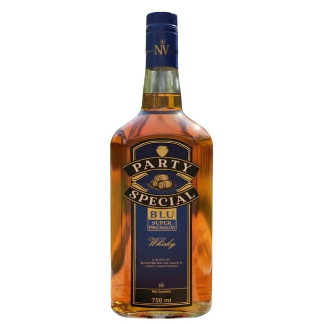 Party Special Blu Super Premium Whisky