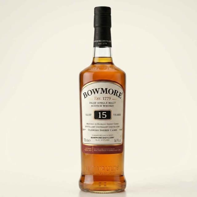 Bowmore 15 Year Old Single Malt Scotch Whisky
