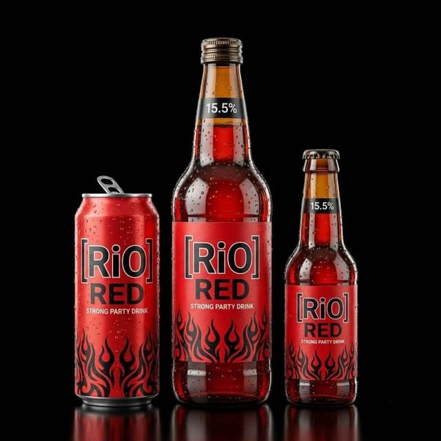 Rio Red Strong Party Drink
