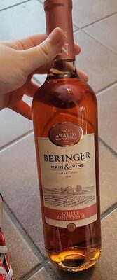 Beringer Sparkling White Zinfandel-DF