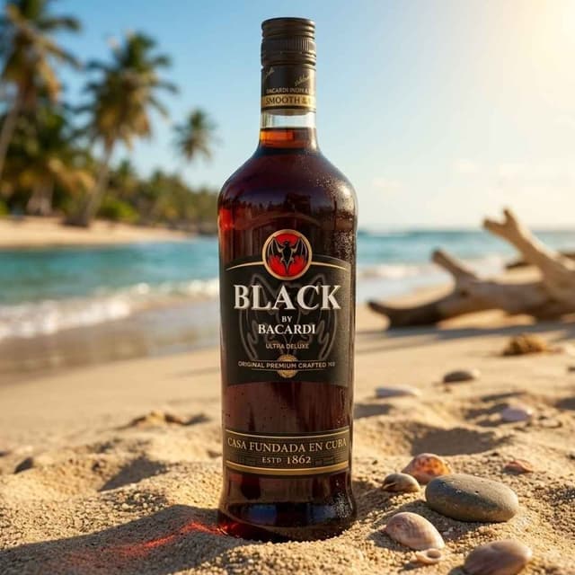 Bacardi Black Rum (18ml)