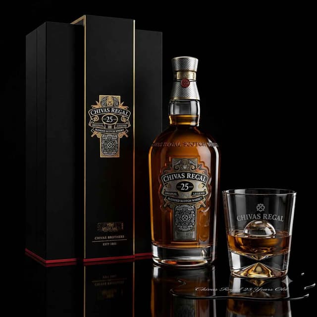 Chivas Regal 25 Year Old Original Legend