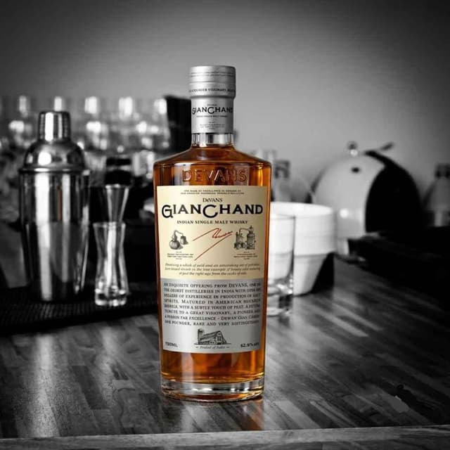 GianChand Single Malt Indian Whisky