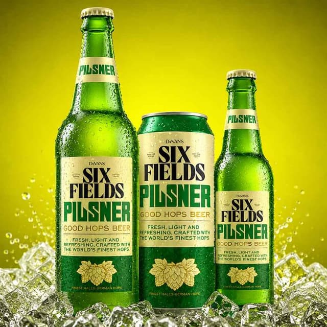 Six Fields Pilsner Good Hops Beer