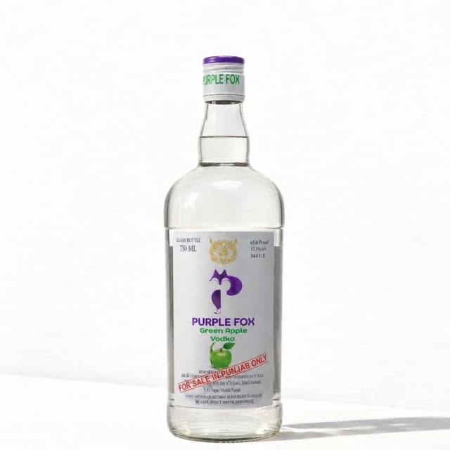 Purple Fox Green Apple Vodka