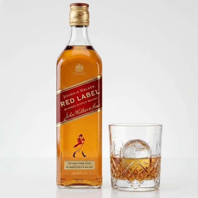 Johnnie Walker Red Label Blended Scotch Whisky (180ml)